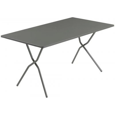 Lafuma MOBILIER Skládací venkovní stůl BALCONY II 140x80 cm šedá Titane – Hledejceny.cz