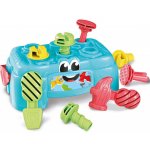 Clementoni Baby malý pracovní ponk s nářadím Play For Future – Sleviste.cz