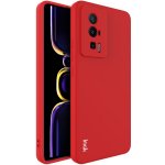 Pouzdro IMAK RUBBER Silikonové Xiaomi Poco F5 Pro červené – Zboží Živě