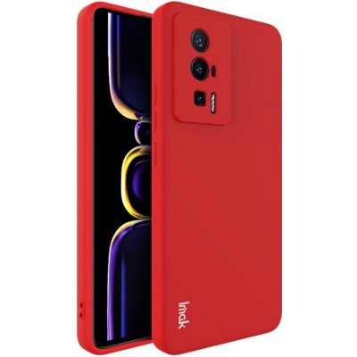 Pouzdro IMAK RUBBER Silikonové Xiaomi Poco F5 Pro červené – Zboží Živě