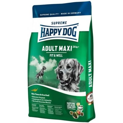 Happy Dog Supreme Adult Fit & Well Maxi 3 x 15 kg – Sleviste.cz