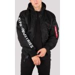 Alpha Industries MA-1 D-Tec SE černá/reflex černá – Zboží Dáma
