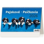 Pejskové/Psíčkovia stolní 2026 – Sleviste.cz
