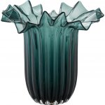 Váza FLOWER HOUSE NORDIC ø25x30 cm, sklo, tmavě zelená – Hledejceny.cz