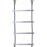 Lanový žebřík Herkules PES 16 mm hliníkové příčky 3 ks/m béžový – Zboží Dáma