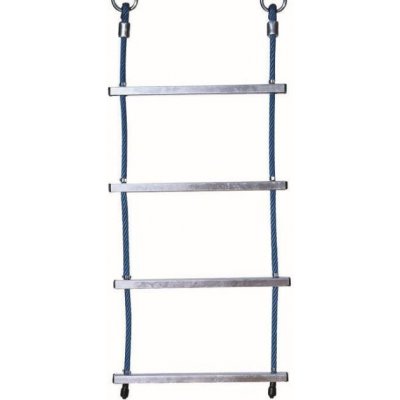 Lanový žebřík Herkules PES 16 mm hliníkové příčky 3 ks/m béžový – Zboží Dáma