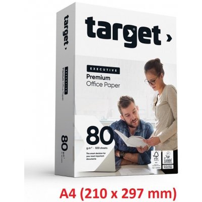 Target A4 80 g/m2 500 listů – Zbozi.Blesk.cz