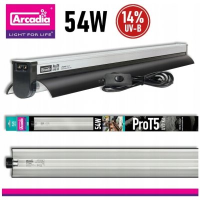 Arcadia PRO T5 UVB Kit 14% UVB 54 W, 1150 mm/16 mm – Zboží Dáma
