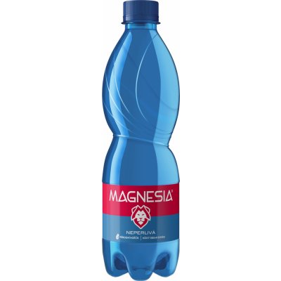 Magnesia Přírodní jemně perlivá 0,5 l – Zboží Dáma