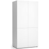 Kuchyňská dolní skříňka PLAN Kuchyňská policová skříň NIKA 1000 x 600 x 2000 mm, bílá