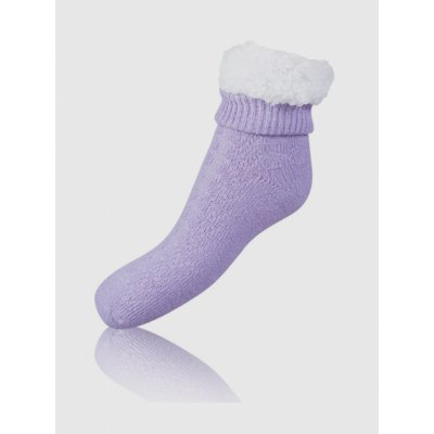 Bellinda dámské extra teplé ponožky 1 pár fialové