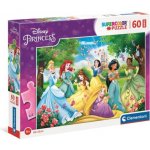 CLEMENTONI Disney princezny MAXI 60 dílků – Sleviste.cz