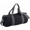 Sportovní taška BagBase sportovní oválná přes rameno 20 l černá šedá grafitová 50 x 25 x 25 cm BG140
