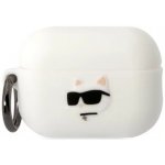Karl Lagerfeld AirPods Pro 2 cover Silicone Choupette Head 3D KLAP2RUNCHH – Hledejceny.cz