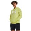 Pánská mikina Under Armour Rival Fleece Logo HD lime yellow