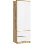 Ak furniture Star 60 cm dub artisan / bílá – Sleviste.cz