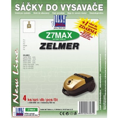 ZELMER Filtr Jolly MAX Z 7 (4ks) do vysav. – Zbozi.Blesk.cz