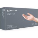 Pracovní rukavice Mercator Medical Simple Vinyl 100 ks