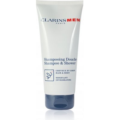 Clarins energizující šampon na vlasy a tělo pro muže 200 ml