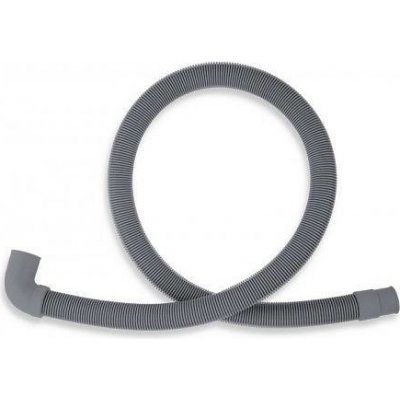 Novaservis Příslušenství - Pračková vypouštěcí hadice s kolenem, šedá, 250 cm PVK/250 – Zboží Dáma