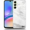 Pouzdro a kryt na mobilní telefon Samsung Picasee silikonové Samsung Galaxy A05s White marble čiré