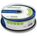 MediaRange DVD-R 4,7GB 16x, spindle, 25ks (MR403) – Hledejceny.cz