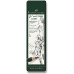 Faber-Castell 9000 grafitová tužka plechová krabička 5 ks – Zboží Živě