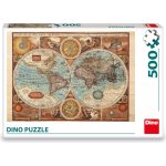 Dino Mapa světa 500 dílků – Zboží Dáma
