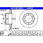 Brzdový kotouč ATE 24.0128-0202 (AT 428202) -...
