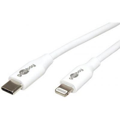 Goobay 11.92.9061 USB C - Lightning, 1m, bílý – Zboží Živě