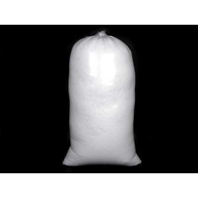 Kuličková výplň z dutého vlákna bělené 5 kg - bílá – Hledejceny.cz