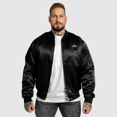 Iron Aesthetics Maverick bomber bunda černá – Zboží Dáma