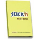 Samolepicí bloček Hopax Stick’n Notes Neon žlutý – Hledejceny.cz