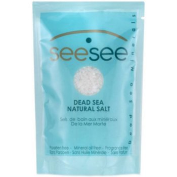 SeeSee Dead Sea Minerals Natural Salt přírodní sůl z Mrtvého moře 200 g