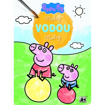 Peppa ve školce Maluj vodou