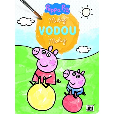 Peppa ve školce Maluj vodou