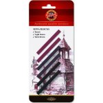 Koh-i-noor křídy sepiové souprava 6ks 7 x 7 mm – Zboží Dáma