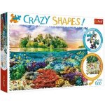 Trefl Crazy Shapes Tropický ostrov 600 dílků – Hledejceny.cz