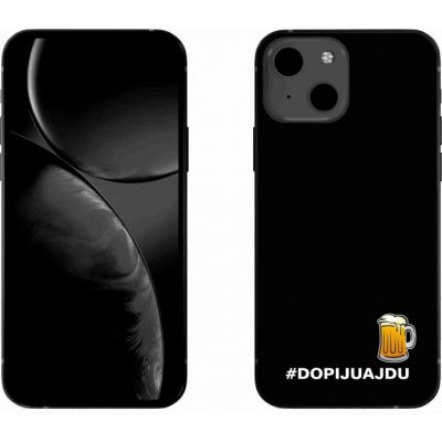 mmCase na iPhone 13 6.1 - pivní motiv 1 černé pozadí – Zboží Mobilmania