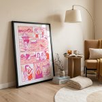 Marita Kelbl | Koupání Rám: Černý, Velikost: 60 x 40 cm – Hledejceny.cz