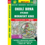 Okolí Brna východ Moravský kras mapa 1:40 000 č. 452 – Zbozi.Blesk.cz