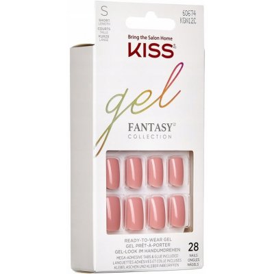 Kiss Gelové nehty 60674 Gel Fantasy 28 ks/bal. – Zboží Dáma