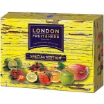 London fruit and herbs Čaj Special edition pack yellow směs ovocných čajů žlutý box 30 sáčků – Zboží Mobilmania