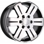 Racing Line BK562 7x16 6x130 ET55 black polished – Hledejceny.cz