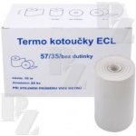 Kotoučky do pokladny EET ECL 57/35 18m termo – Zboží Živě