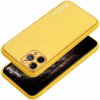 Pouzdro a kryt na mobilní telefon Apple LEATHER Case Apple iPhone 15 PRO žluté