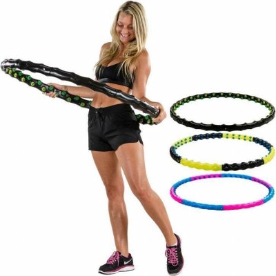 MAXXIVA Hula Hoop masážní obruč, 100 cm modrá-růžová – Hledejceny.cz