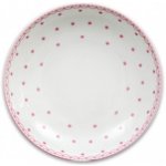 Thun 1794 Tom talíř hluboký 20 cm růžové puntíky porcelán – Zboží Dáma