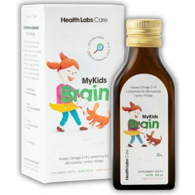 Health Labs Care My Kids Brain Omega 3 a 9 pro podporu mozku 100 ml – Hledejceny.cz