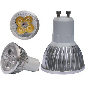 LED Light LED žárovka GU10 COB 4W Teplá bílá